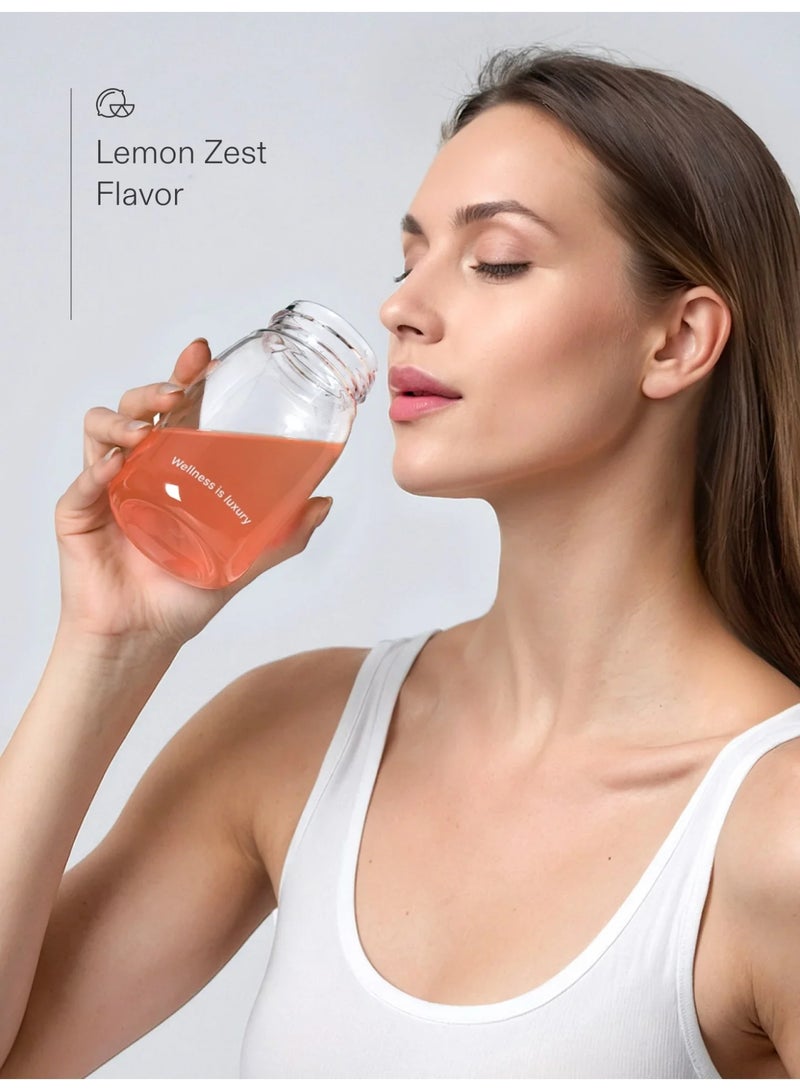 Onecare SuperFIT Flush Body Wellness Supplement Drink 30 Sachets, Daily Beauty Drink for Smooth-Looking Skin, Hydration Routine, Active Lifestyle & Body Care Support - Image 3