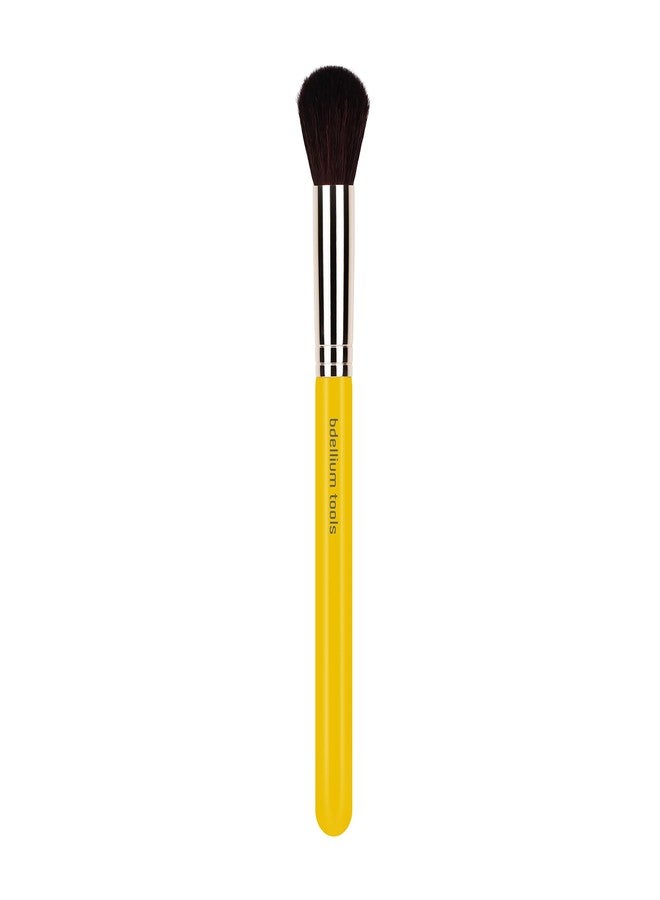 Bdellium Tools Professional Makeup Brush - Studio Series 945 Contour - With Soft Natural Fibers, For Blending and Contouring (Yellow, 1pc) - Image 1