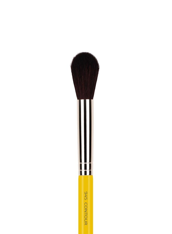 Bdellium Tools Professional Makeup Brush - Studio Series 945 Contour - With Soft Natural Fibers, For Blending and Contouring (Yellow, 1pc) - Image 2