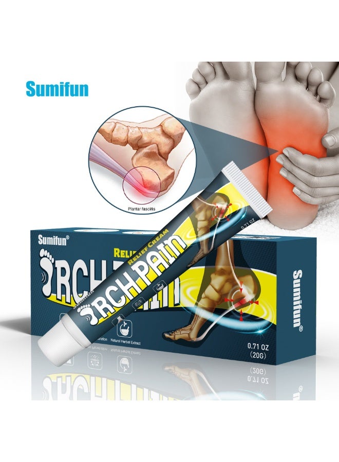 سوميفون كريم لتخفيف الآلام Rch - 3 قطع ، مستخلص عشبي طبيعي ، يخفف من آلام القوس - Image 1