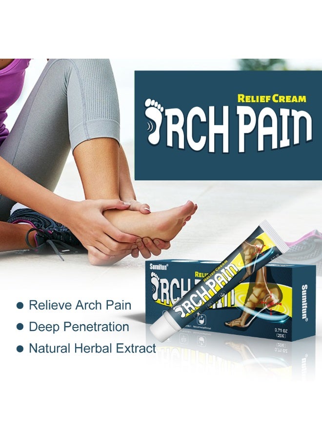 سوميفون كريم لتخفيف الآلام Rch - 3 قطع ، مستخلص عشبي طبيعي ، يخفف من آلام القوس - Image 2