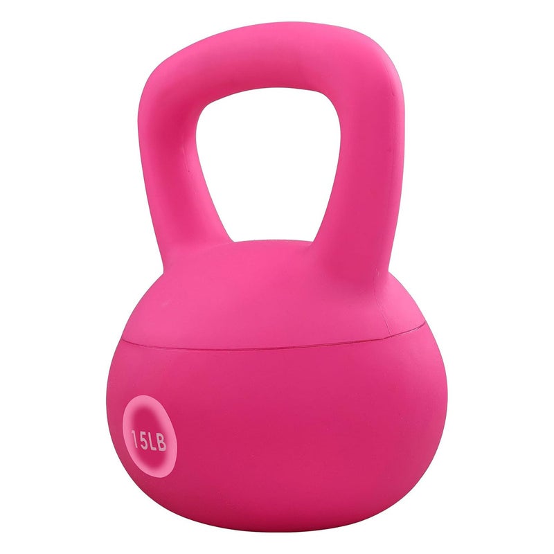 Fitvids أوزان كيتل بيلز الناعمة من فيتفيدز - أوزان مملوءة بالرمال البحرية والحديد للنساء والرجال - كيتل بيلز ناعمة ملونة، أحجام متعددة - Image 1