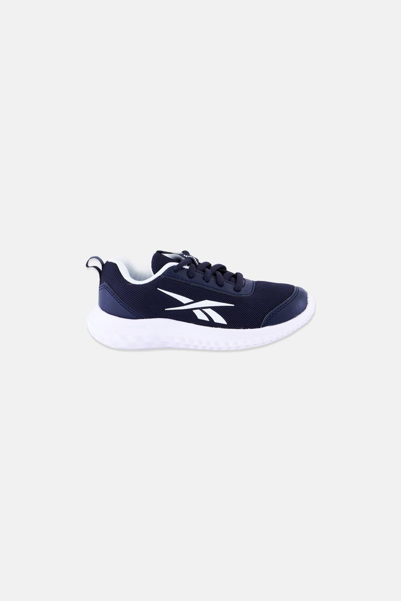 Reebok Toddlers Boy Horizon Run Lace Up Running Shoes, Navy - Image 3