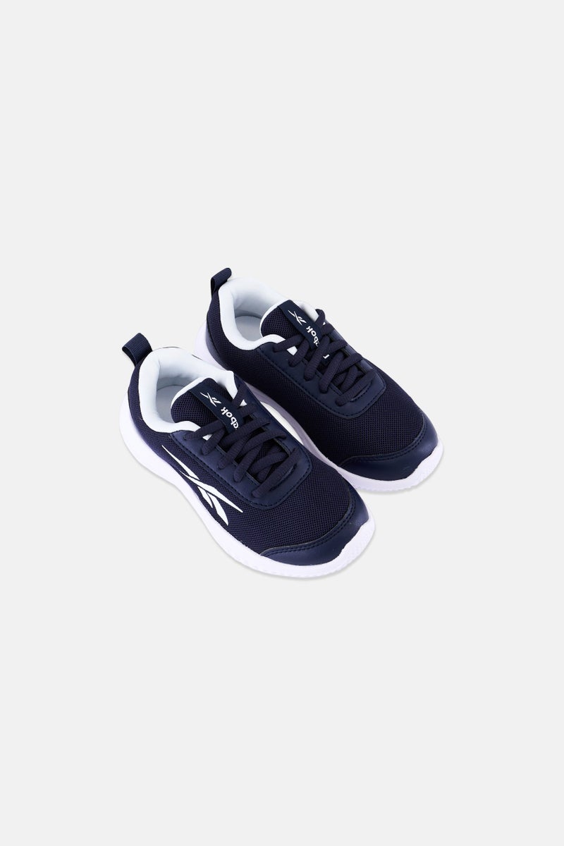 Reebok Toddlers Boy Horizon Run Lace Up Running Shoes, Navy - Image 4