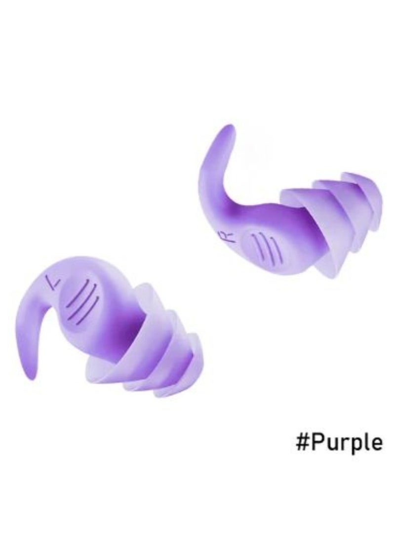 AROAQ Soft Silicone Ear Plugs for Sleeping Sound Insulation Ear Protection Anti-Noise Plugs for Travel Silicone Noise Reduction  - Image 1