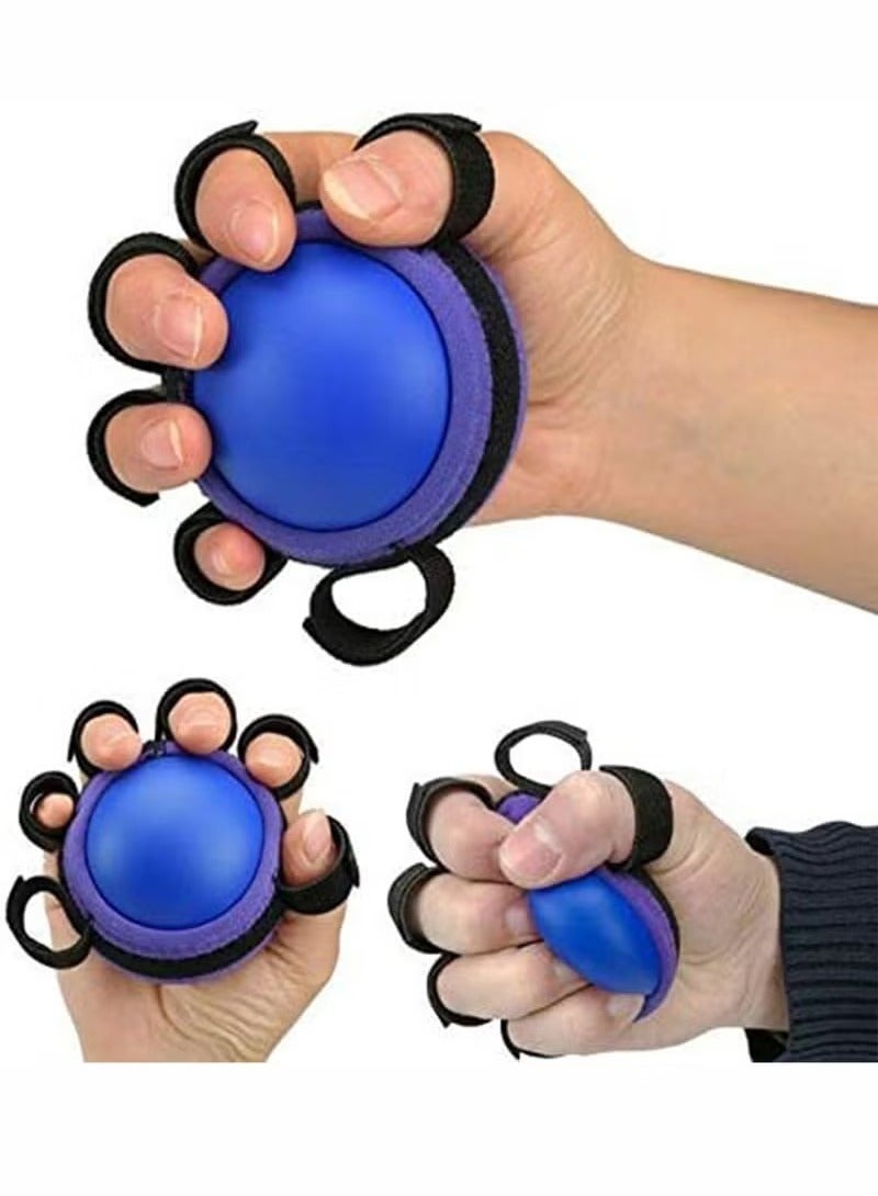 Bukela Fitness Sport Hand Gripper Ball Hand Exerciser Grip Strengthener Hand Therapy Squeeze Exercise Stress Ball Exerciser Strength Training Gym Finger Trainer - Image 1