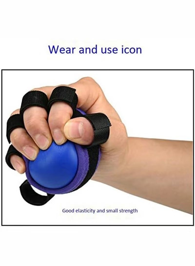 Bukela Fitness Sport Hand Gripper Ball Hand Exerciser Grip Strengthener Hand Therapy Squeeze Exercise Stress Ball Exerciser Strength Training Gym Finger Trainer - Image 3