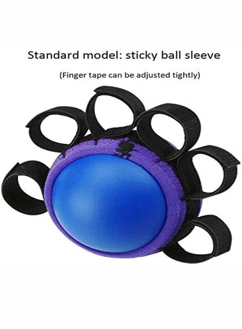 Bukela Fitness Sport Hand Gripper Ball Hand Exerciser Grip Strengthener Hand Therapy Squeeze Exercise Stress Ball Exerciser Strength Training Gym Finger Trainer - Image 5
