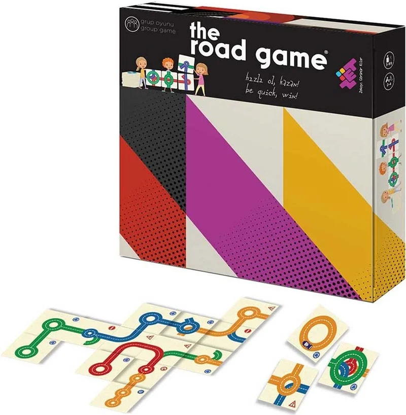 Zet Zeka Zet Intelligence The Road Game Attention, Intelligence, Intelligence, Logic and Strategy Game Ages 5 and Up