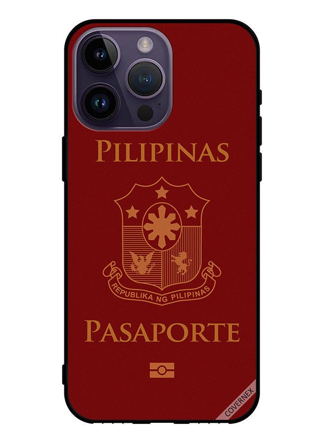 Covernex Protective Case Cover For Apple iPhone 14 Pro Max Pilipinas Passport - Image 1