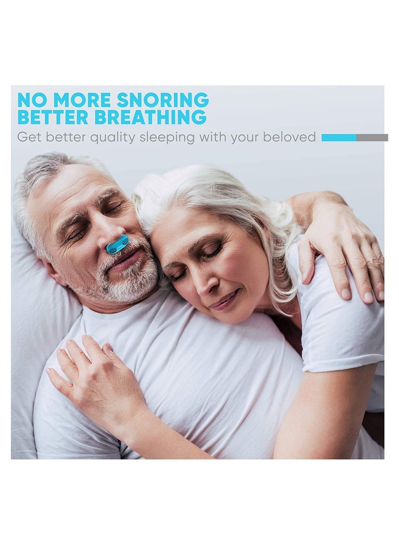 Mini Air Purifier and Anti-Snoring Device, Comfortable Nose Clip for Better Breathing and Silent Sleep, Ideal Sleep Aid for Men and Women - Image 5