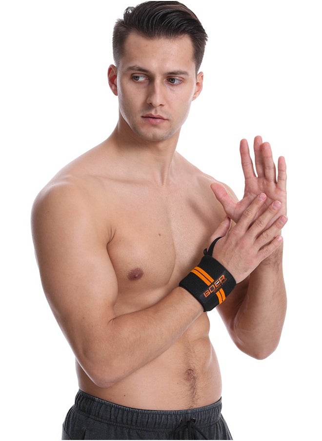 GROIC - Wrist Wraps for Weightlifting,19" Professional Grade with Thumb Loops Wrist Support Braces for Working Out, Weight Lifting, Crossfit, Powerlifting, Strength Training, Brace Wrists Avoid Injury - Image 1