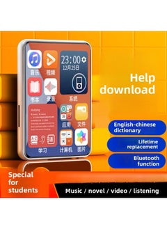 Generic Teng Student Version Mp3 Screen Mp4 Walkman Outside Bluetooth Mini Touch Screen English Reading Novels Listening To Songs Hao Bao Da-Body Color:2.4inch Touch Screen Black [bluetooth 5.4-vocal Dictionary/enlarged Battery]-Memory Capacity:128gb Has Downloaded Popular Resources (son + Novel) - Official Standard + [hif  - Image 3