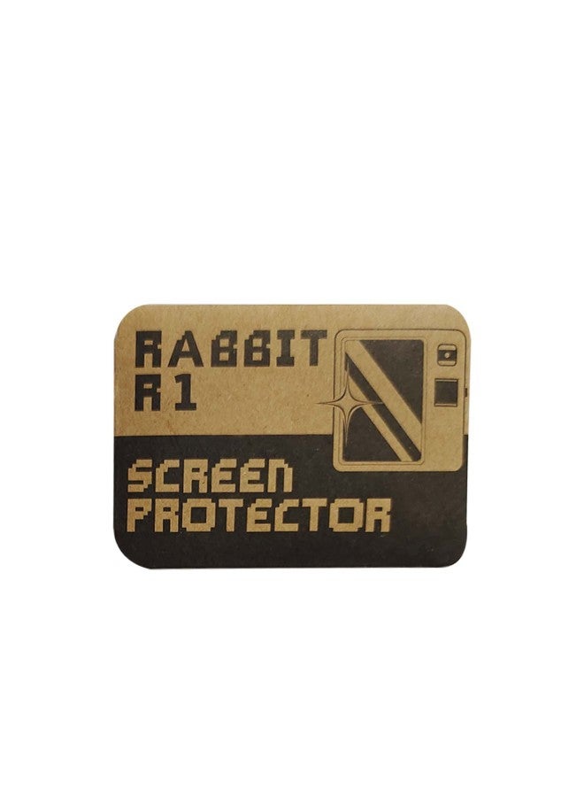General Rabbit R1 Handheld Computer Ai Artificial Intelligence Equipment Accessories Pet High-Definition Protective Film 2 Pieces-Color:Transparent  - Image 5