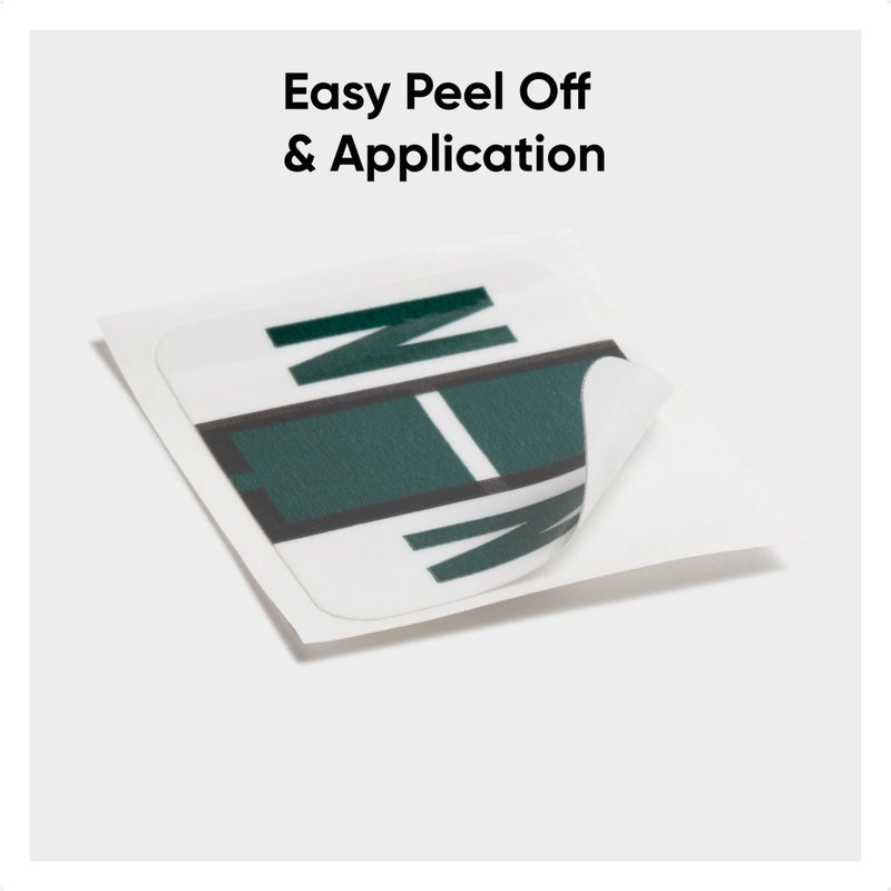 Smead BCCR Bar-Style Color-Coded Alphabetic Label, N, Label Roll, Dark Green, 500 Labels per Roll, (67084) - Image 4