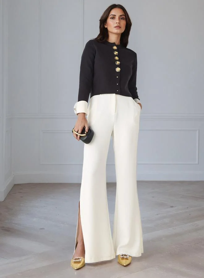 Iconic Iconic Floral Button Cardigan