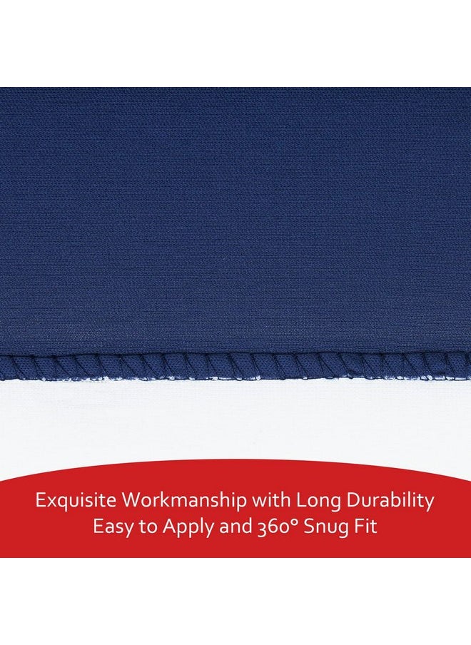 Moonsea Waterproof Pack and Play Mattress Cover 2 Pack, Soft Quilted Pack and Play Mattress Pad Protector 39" X 27", Playpen Mattress Sheet  - Image 3