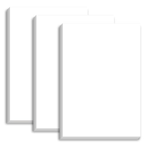Getvow (3-Pack) Premium Printer Paper, A4 (8.3"x 11.7") Blank Copy Paper, Unpunched, Blank Papers, 28lb Bond/100gsm, 150 Sheets/300 Pages - Image 1