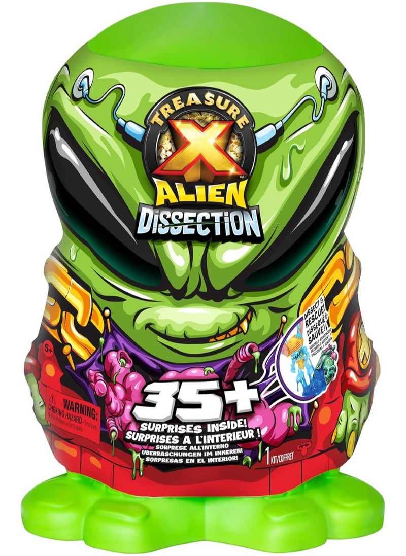 Treasure X Dissection Aliens Mega Alien Dissection | ‎Creative Thinking | Squishy, Stretchy, Oozy Compounds | Age Group : 5 to 15Years  - Image 1