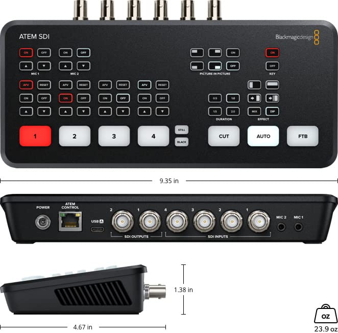 Blackmagic Design ATEM SDI Live Production Switcher - Image 5