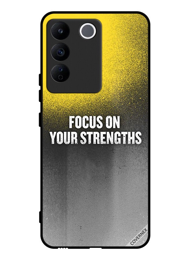 Covernex Protective Case Cover For Vivo S16e Focus On Your Strengths - Image 1