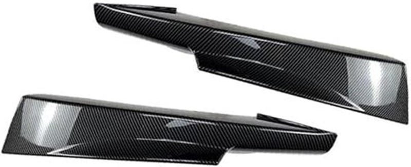 QASULER Carbon Look Front Spoilers for BMW 3 Series E90 E91 - Image 1