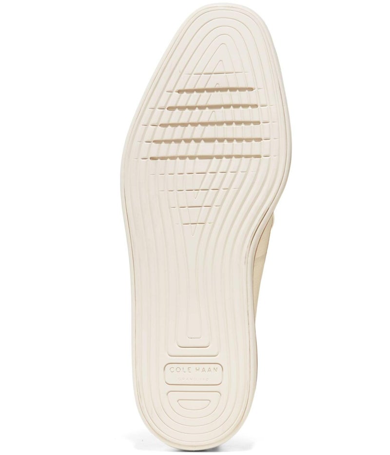 Cole Haan Women's Originalgrand Platform Venetian Loafers, Soft Gold Talca/Ivory, 7.5-B US - Image 3