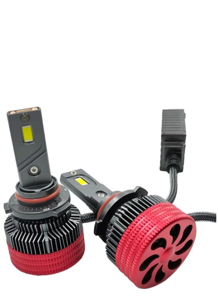 طقم LED للسيارة كلاريون H11 إضاءة أمامية LED بيضاء  *-2 قطعة LED *-2 قفازات  *-17000 ليمونة  *-85*2 واط  *-12 فولت  *-6000 كلفن - Image 1