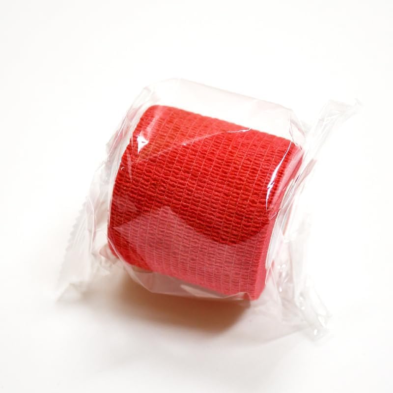 SHIELD PLUS Tattoo Aftercare Healing Wrap - Second Skin Waterproof & Breathable Film | Anti-Bacterial Barrier for New Tattoos (Red) (1Pcs) - Image 1