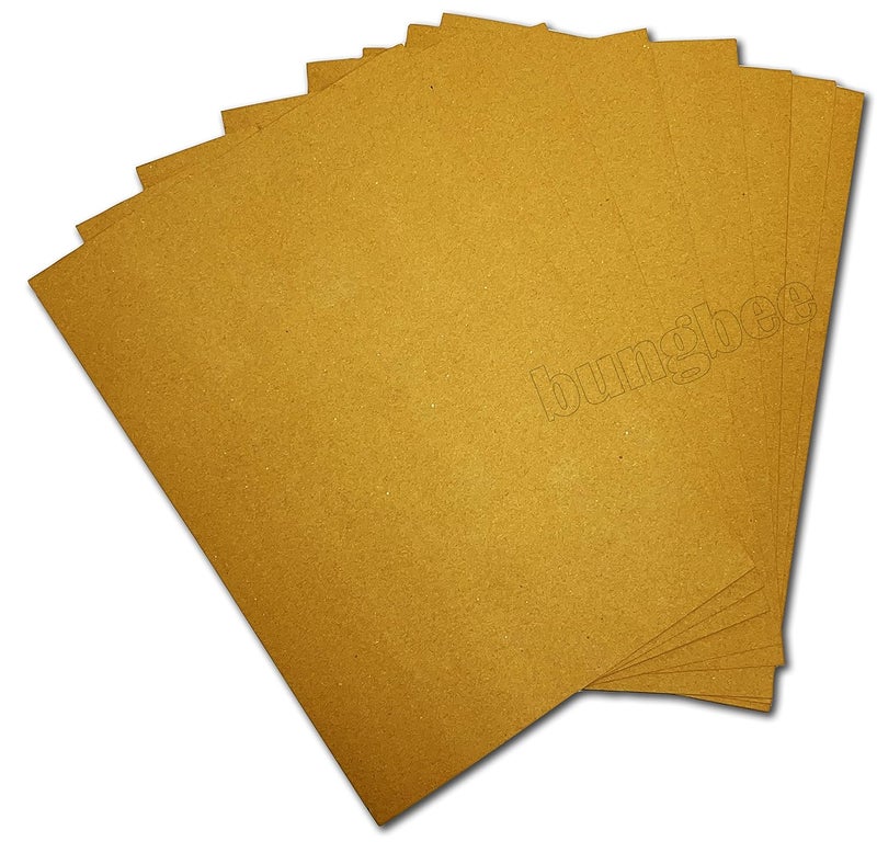 Bungbee Bungbee A3 Kraft Paper Sheets 180 GSM Pack of 20 Sheets for Craft DIY Sketch work Unleash Your Artistic Potential  - Image 4