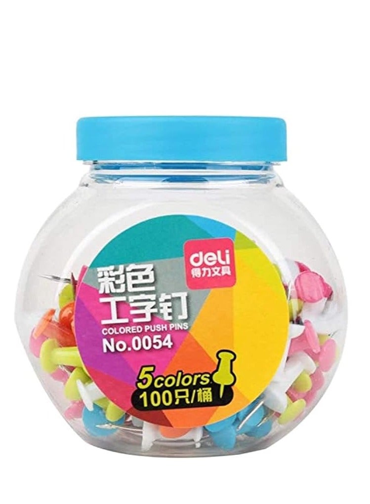 Deli E0054 Deli Push Pins Candy Jar Package For Nice Display E0054 - Image 1