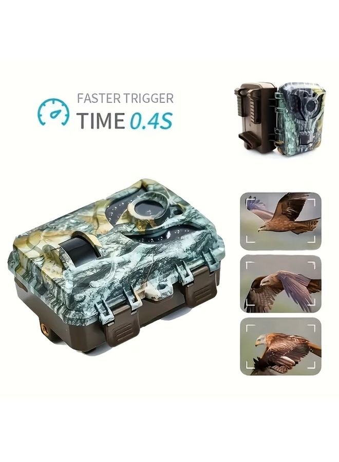 HD Hunting Camera 2 Inch Screen 393 7inch Night Vision 0 8s Motion Detection Cam No TF Card - Image 4