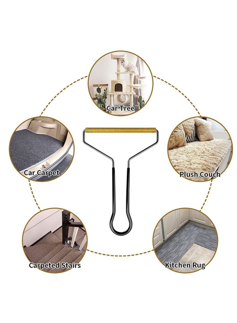 SYOSI Pet Hair Remover and Fur for Furniture Portable Lint Clothes Manual Fuzz Fabric Shaver  - Image 3