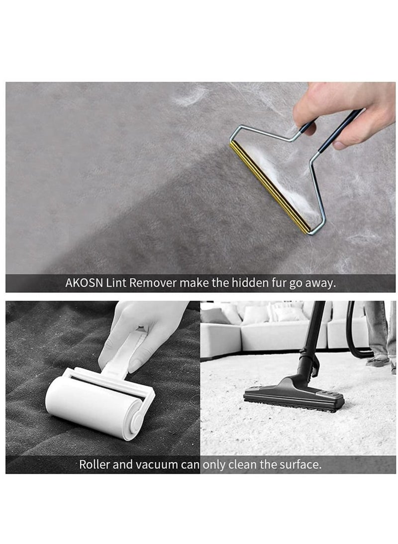 SYOSI Pet Hair Remover and Fur for Furniture Portable Lint Clothes Manual Fuzz Fabric Shaver  - Image 4