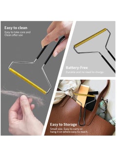 SYOSI Pet Hair Remover and Fur for Furniture Portable Lint Clothes Manual Fuzz Fabric Shaver  - Image 5