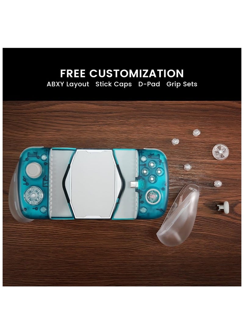 Generic - Professional Gamepad GameSir X3 Pro Aurora Borealis Mobile Gaming Controller with Cooler Android, iPhone 15 Series, Ergonomic Design-Phone Controller, Support Zenless Zone Zero, Cloudy Gaming, Xbox Game Pass - Image 1