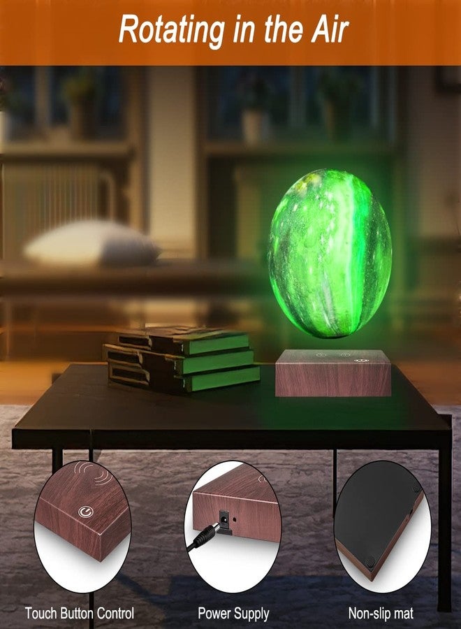 VGAzer Levitating Moon Lamp Floating and Spinning in Air Freely with Gradually Changing LED Lights Between 7 Colors,Decorative Light for Kids Lover Friends (Square Base) - Image 5