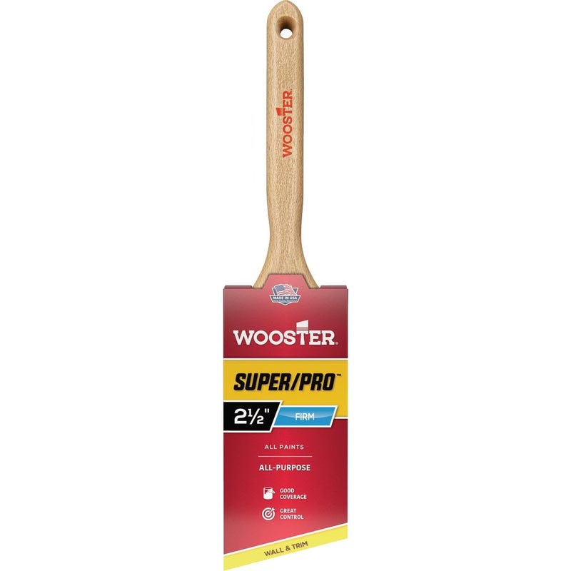 Wooster J4112212 SuperPro Angle Sash Paintbrush 212Inch