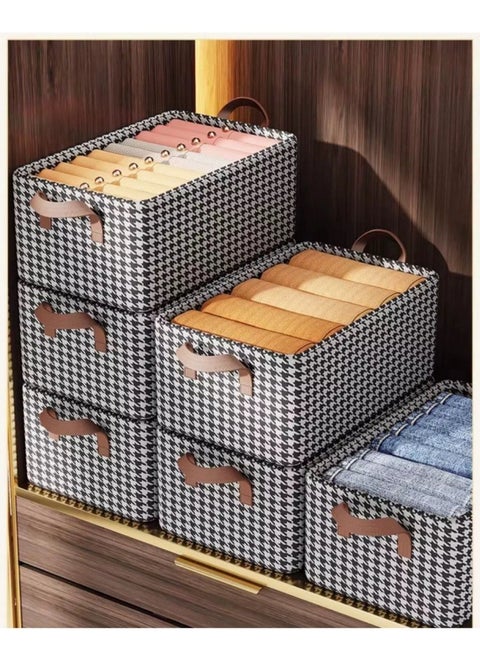 2 Pieces Storage Bins , Foldable Storage Baskets for Organizing Clothes，Toys, Books, 47cm×28cm×20cm