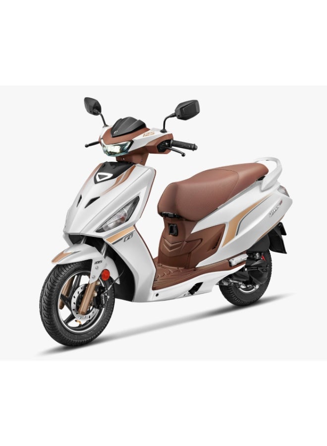 Hero Dash 125CC FI Scooter 2026 Model Automatic Fuel Injection Disc Brake Tubeless Tyres White - Image 1