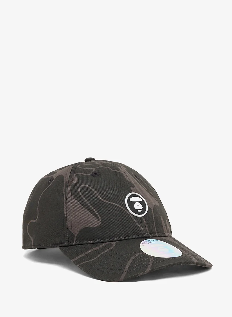 AAPE AAPENOW moonface logo camo cap