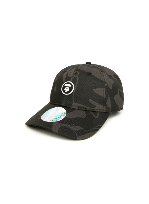 AAPE AAPENOW moonface logo camo cap