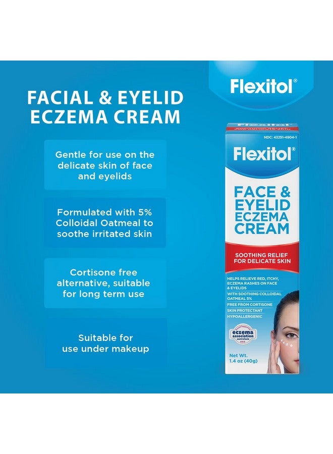 Flexitol Lexitol Usa Face & Eyelid Eczema Cream 40G / 1.4Oz - Image 4