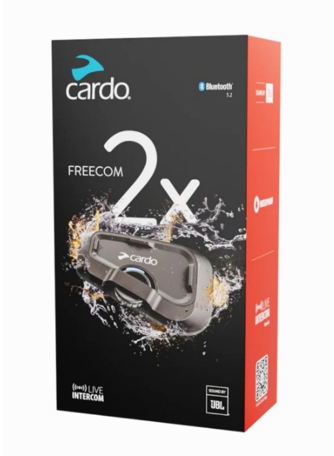 Cardo Freecom 2x - Single Helmet Intercom - Image 3