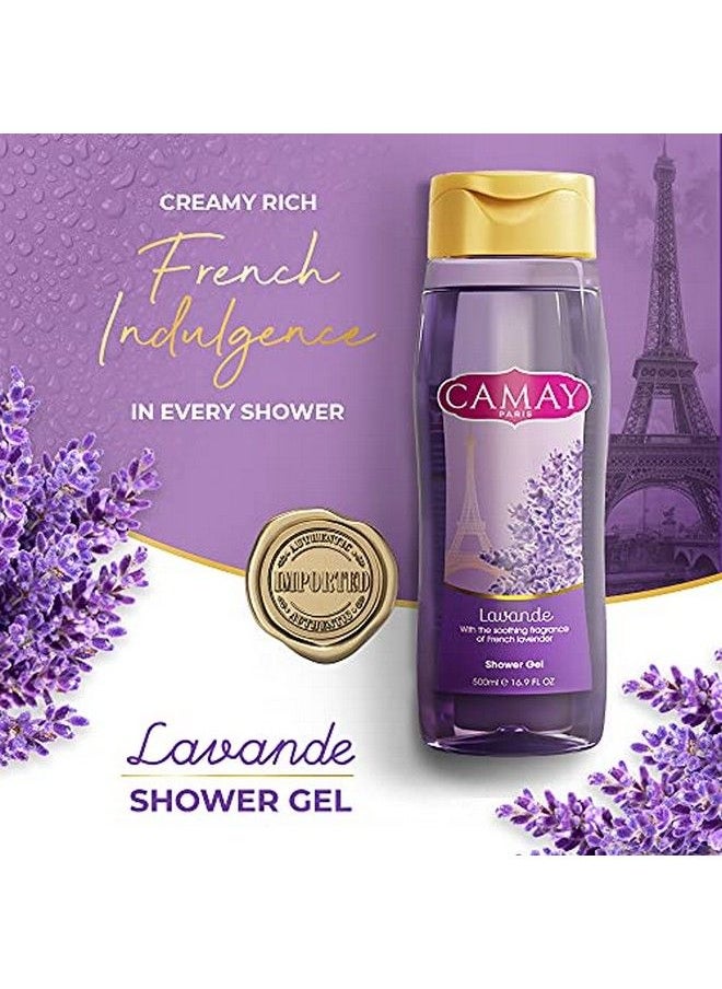 Camay - Paris Lavande Shower Gel Purple 500 Ml - Image 1