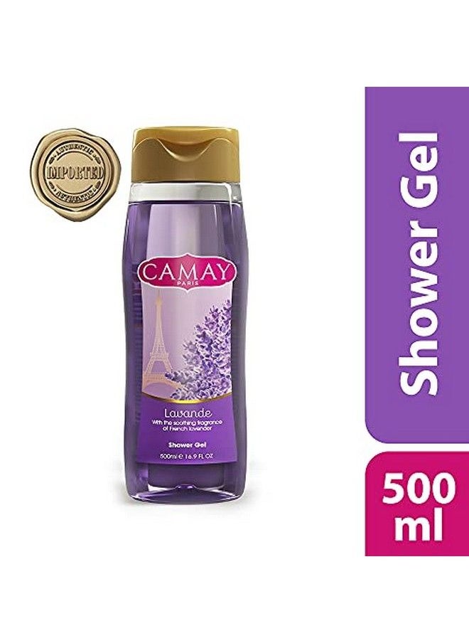 Camay - Paris Lavande Shower Gel Purple 500 Ml - Image 1