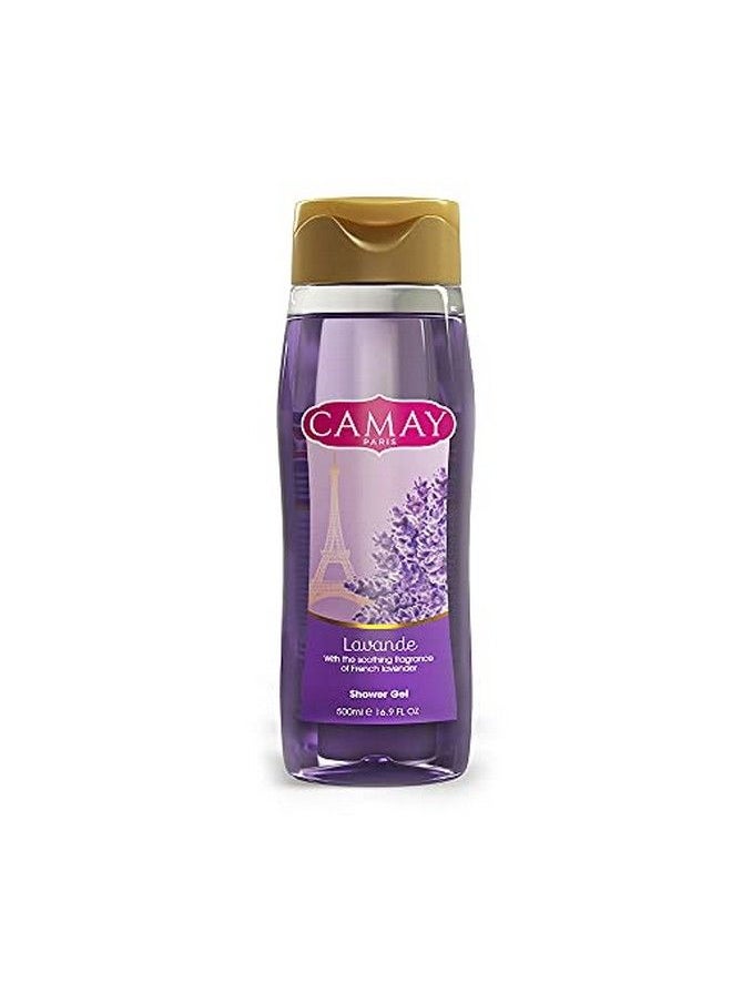 Camay - Paris Lavande Shower Gel Purple 500 Ml - Image 1