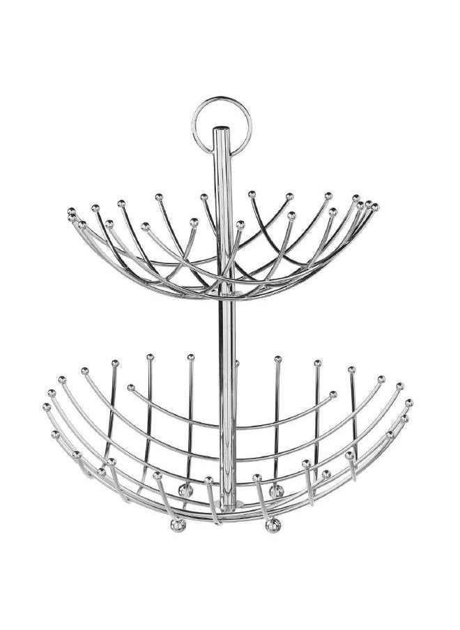 لوفت سلة فواكه طابقين,D36XH40CMS,فضي,حديد-111526  - Image 3