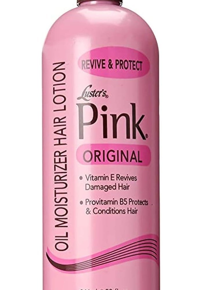 Luster's Pink Original Oil Moisturizer Hair Lotion - 32 Ounce - Image 1