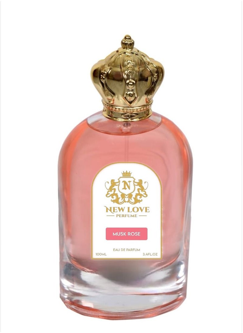 نيو لوف  عطر مسك روز للجنسين او دي بارفيوم 100 مل  - Image 1